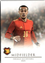Futera 2021 Futera Unique World Football MIDFIELDER #31 Thiago Alcantara