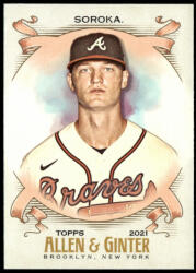 Topps 2021-22 Topps Allen and Ginter #155 Mike Soroka