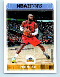 Panini 2017-18 NBA Hoops Base #58 Paul Millsap