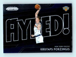 Panini 2018-19 Panini Prizm Get Hyped! # 3 Kristaps Porzingis