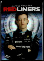 Topps 2021 Topps Chrome Formula 1 Racing Redliners #RL-11 Marcus Armstrong