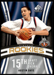 Fleer 2009-10 SP Game Used #124 Austin Daye 009/399
