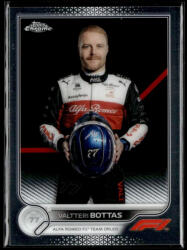 Topps 2022 Topps Chrome Formula 1 Racing #57 Valtteri Bottas
