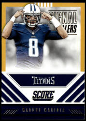 Panini 2016 Score Signal Callers Gold #24 Marcus Mariota