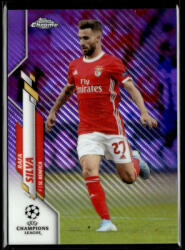 Topps 2019 Topps Chrome UEFA Champions League Purple Carbon Fiber #93 Rafa Silva