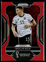 Panini 2022 Panini Prizm World Cup Red Prizm #115 Niklas Sule 247/399