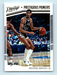 Panini 2016-17 Panini Prestige Prestigious Pioneers # 14 George Gervin