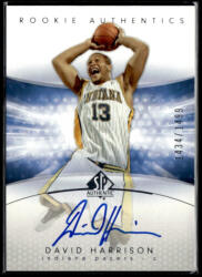 Upper Deck 2005-06 SP Authentic Autograph #159 David Harrison 1434/1499