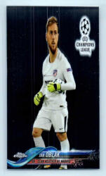 Topps 2017-18 Topps Champions League Chrome Base #57 Jan Oblak