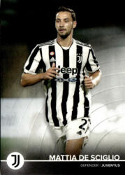 Topps 2021 Topps Juventus FC Trading Cards Set #22 Mattia De Sciglio