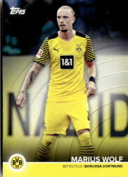 Topps 2021 Topps Borussia Dortmund Trading Cards Set Team Squad #BVB-MW Marius Wolf