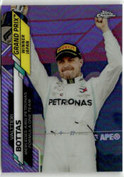 Topps 2020 Topps Chrome Formula 1 Racing Purple Refractor #149 Valtteri Bottas 105/399