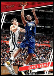 Panini 2020-21 Panini Chronicles Bronze Prestige #71 Kawhi Leonard
