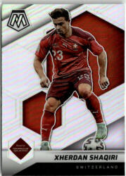 Panini 2021-22 Panini Mosaic Road to FIFA World Cup Silver Refractor #143 Xherdan Shaqiri