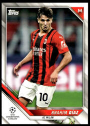 Topps 2021 Topps UEFA Champions League #87 Brahim Diaz