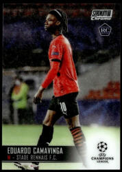 Topps 2020-21 Topps Stadium Club Chrome UEFA Champions League #35 Eduardo Camavinga
