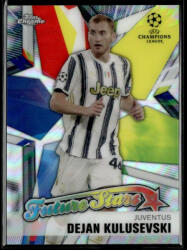 Topps 2020-21 Topps Chrome UEFA Champion’s League Future Stars #FS-DK Dejan Kulusevski