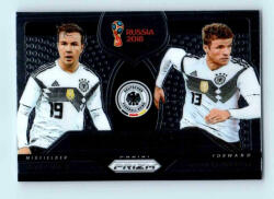 Panini 2017-18 Panini Prizm World Cup Soccer Base #C-8 Mario Götze / Thomas Müller