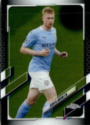 Topps 2020-21 Topps Chrome UEFA Champion’s League #18 Kevin De Bruyne