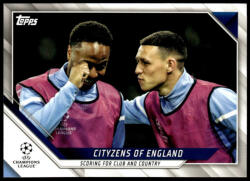 Topps 2021 Topps UEFA Champions League #113 Raheem Sterling