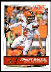 Panini 2016 Score #75 Johnny Manziel