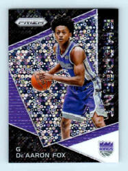 Panini 2017-18 Prizm Basketball Emergent Fast Break # EM-DEA De'aaron Fox
