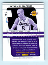 Panini 2013-14 Panini Prizm Base #64 Steve Blake