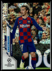 Topps 2019 Topps Chrome UEFA Champions League Speckle #59 Antoine Griezmann