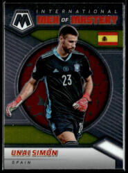 Panini 2021 Panini Mosaic Road to FIFA World Cup International Men Of Mastery #26 Unai Simon
