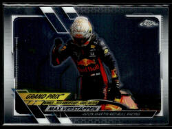 Topps 2021 Topps Chrome Formula 1 Racing #142 Max Verstappen