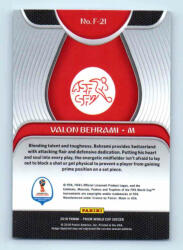 Panini 2017-18 Panini Prizm World Cup Soccer Base #F-21 Valon Behrami