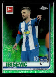 Topps 2019-20 Topps Chrome Bundesliga Green Refractor #64 Vedad Ibiševic 44/99