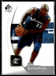 Upper Deck 2005-06 SP Authentic #90 Brendan Haywood