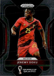 Panini 2022 Panini Prizm World Cup #18 Jeremy Doku