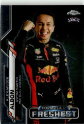 Topps 2020 Topps Chrome Formula 1 Racing Freshest #198 Alexander Albon