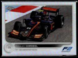 Topps 2022 Topps Chrome Formula 1 Refractor CARS #150 Amaury Cordeel