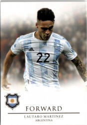 Futera 2021 Futera Unique World Football FORWARD #78 Lautaro Martinez