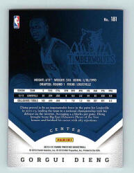 Panini 2013-14 Panini Prestige Base #181 Gorgui Dieng RC