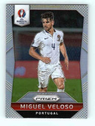 Panini 2016 Panini Uefa Euro Prizm Silver Prizms #105 Miguel Veloso