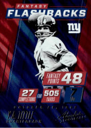 Panini 2017 Panini Absolute Fantasy Flashbacks #9 Y. A. Tittle