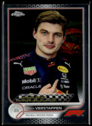 Topps 2022 Topps Chrome Formula 1 Racing GRAND PRIX WINNERS #162 Max Verstappen