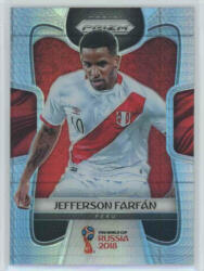 Panini 2017-18 Panini Prizm World Cup Soccer Base Hyper #296 Jefferson Farfan