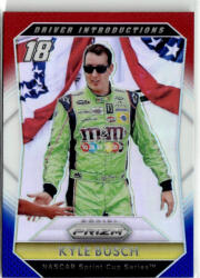 Panini 2016 Panini Prizm Prizms Red White and Blue DRIVER INTRODUCTIONS #76 Kyle Busch