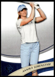 Upper Deck 2014-15 SP Authentic Sapphire #27 Annika Sorenstam
