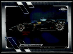 Topps 2021 Topps Chrome Formula 1 F2 CARS #132 Matteo Nannini
