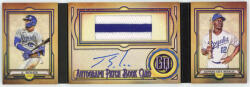 Panini 2021-22 Topps Gypsy Queen Autograph Patch Booklets #GQAPJS Jorge Soler 12/20