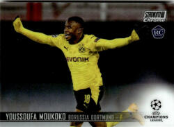 Topps 2020-21 Topps Stadium Club Chrome UEFA Champions League #57 Youssoufa Moukoko