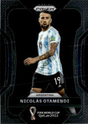 Panini 2022 Panini Prizm World Cup #11 Nicolas Otamendi