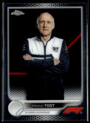 Topps 2022 Topps Chrome Formula 1 Racing F1 CREW TEAM #105 Franz Tost