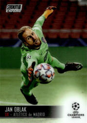 Topps 2020-21 Topps Stadium Club Chrome UEFA Champions League #18 Jan Oblak